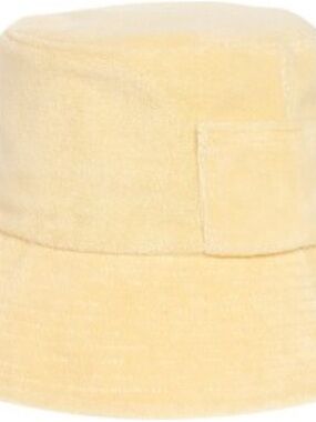 Lack Of Color Pale Yellow Bucket Hat